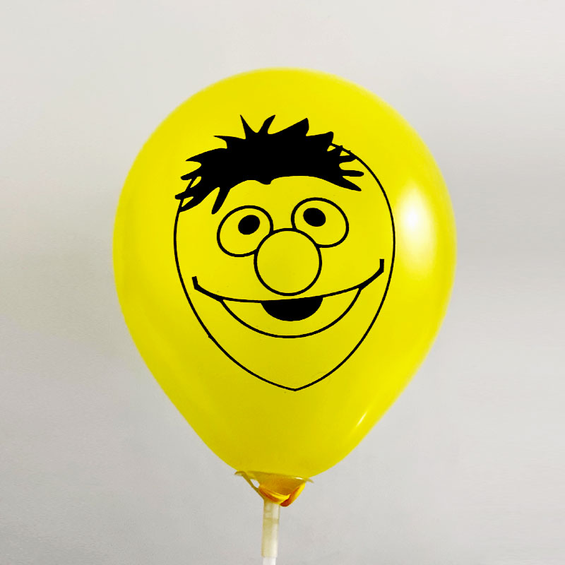 9" Funny Faces 10 PCS