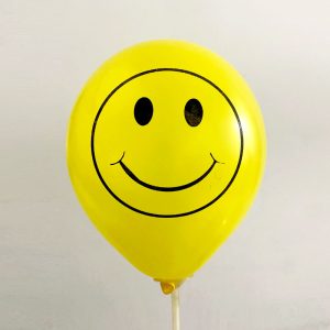 9" Smile Faces 10 PCS