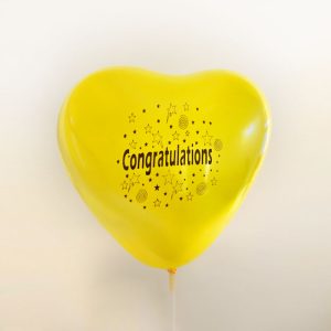 Heart Shape Congratulation 10 PCS